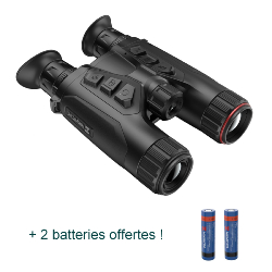 Jumelles thermiques HIKMICRO HABROK 4K HE25LN - Vision jour et nuit + 2 batteries offertes !