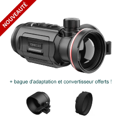 HIKMICRO THUNDER (CLIP-ON) TQ50C 3.0 - Module de vision thermique + bague d'adaptation et convertisseur offerts !